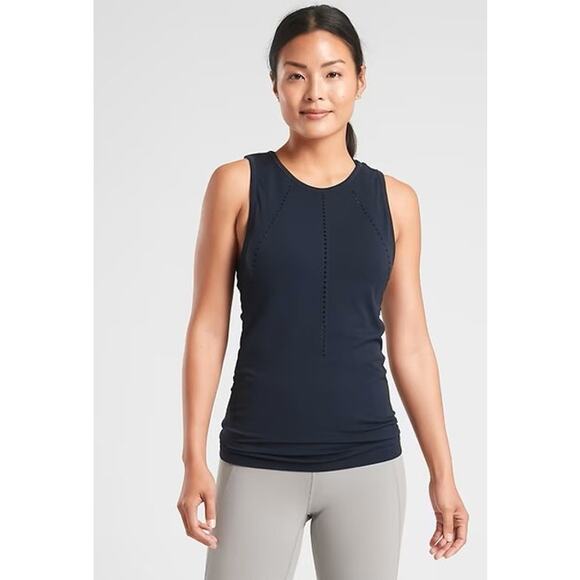 Athleta Foothill Seamless Tank Top - Black    Size: XXS - Picture 1 of 7